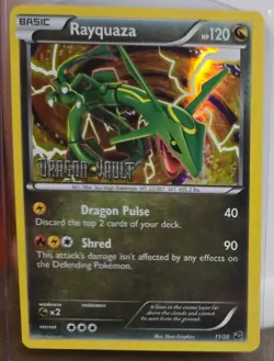 Pokemon Dragon Vault Rayquaza 11/20, XY141, Latios 10/20 Holo Card Lot - Image 2