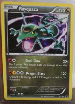 Pokemon Dragon Vault Rayquaza 11/20, XY141, Latios 10/20 Holo Card Lot - Image 4