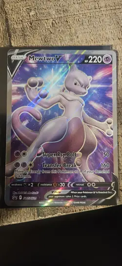 Mewtwo V SWSH229 SWSH: Sword & Shield Promo Cards Holo - Image 1