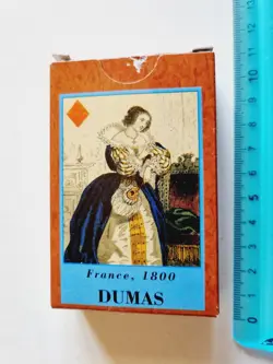 CARTE DA GIOCO DUMAS FRANCE 1800 LO SCARABEO POKER BRIDGE PLAYING CARDS NEW - Image 1