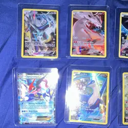 Pokemon Nintendo Card Lot Dialga, Reshiram, Ash-Greninja EX, Latios, Arceus, 10 - Image 1