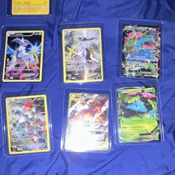 Pokemon Nintendo Card Lot Dialga, Reshiram, Ash-Greninja EX, Latios, Arceus, 10 - Image 2