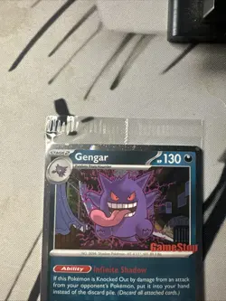 Pokemon Gengar GameStop Promo Card 050/088 Holo NM SEALED Great Center 💎 - Image 2