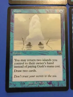 Mtg Gush x4 playset Mercadian Masques DDA Common Instant - Image 4