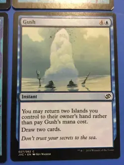Mtg Gush x4 playset Mercadian Masques DDA Common Instant - Image 5