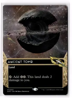 Ancient Tomb (0001) (Borderless) 1 Edge of Eternities: Stellar Sights Normal NM - Image 1