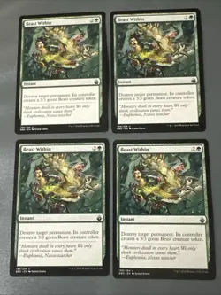 Beast Within X4 Battlebond NM Condition See Pics Front Back - Image 1