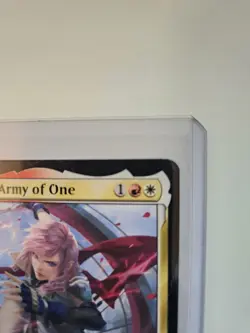 Lighting, Army Of One Mythic Rare M 0233 Final Fantasy Magic: The Gathering FIN - Image 4