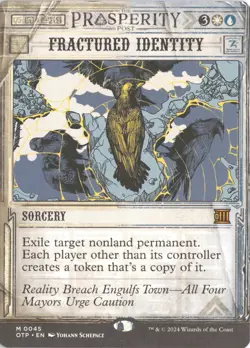 MTG Fractured Identity (45) *Non-Foil* Breaking News Outlaws Thunder Junction NM - Image 1