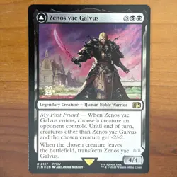 Zenos yae Galvus - Prerelease Foil Promo - Final Fantasy XIV MTG FF14 - Image 1