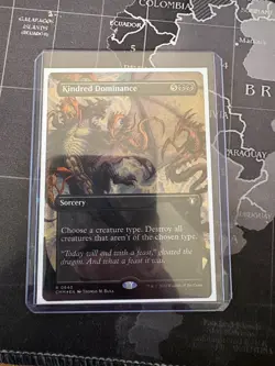 Kindred Dominance 0640 - Borderless Rare - Commander Masters CMM - MTG NM - Image 1