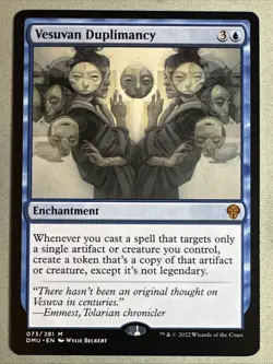 MTG / Vesuvan Duplimancy / DMU / #73 / Regular / Mythic / NM - Image 1