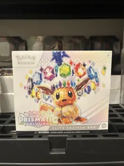 Pokemon Prismatic Evolutions Elite Trainer Box ETB Brand New! (Very Tiny tear) - Image 1