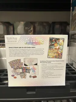 Pokemon Prismatic Evolutions Elite Trainer Box ETB Brand New! (Very Tiny tear) - Image 3