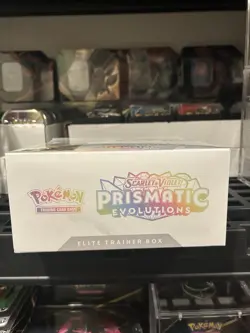 Pokemon Prismatic Evolutions Elite Trainer Box ETB Brand New! (Very Tiny tear) - Image 5
