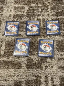 5 Lot Pokemon Cards From Unovo Heavy Hitter Pack, Read Description For Lot List! - Image 3