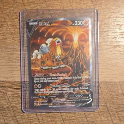 Pokemon Entei V GG36/GG70 Crown Zenith Galarian Gallery Ultra Rare Holo Card - Image 1