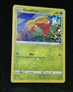 2022 Pokemon Gossifleur McDonald's Promo Holo Card 3/15 HOLO BLEED ERROR - Image 2