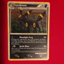 Pokemon TCG Umbreon 10/90 2010 Stage 1 Holo Rare 90 HP English Mitsuhiro Arita - Image 1