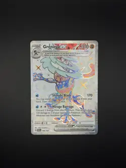 Greninja ex 198/167 Twilight Masquerade Ultra Rare Pokemon Card NM - Image 2