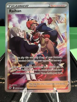 Pokemon TCG Raihan GG65/GG70 Crown Zenith Galarian Gallery Trainer Rare Card - Image 1