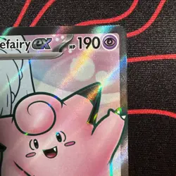 Lillie's Clefairy ex 173/159 Ultra Rare Journey Together Pokemon Near Mint - Image 3