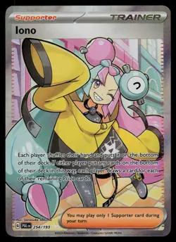 Iono 254/193 - Pokemon Paldea Evolved - Ultra Rare (NM) - Image 1
