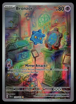 Bronzor 170/162 - Pokemon Temporal Forces - Illustration Rare (NM) - Image 1