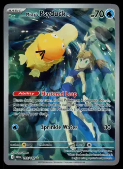 Misty's Psyduck 193/182 - Pokemon Destined Rivals - Illustration Rare (NM) - Image 1