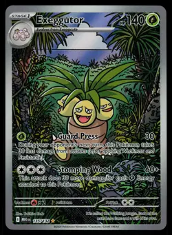 Exeggutor 135/132 - Pokemon Mega Evolution - Illustration Rare (NM) - Image 1