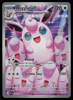 Wigglytuff 105/094 - Pokemon Phantasmal Flames - Illustration Rare (NM) - Image 1
