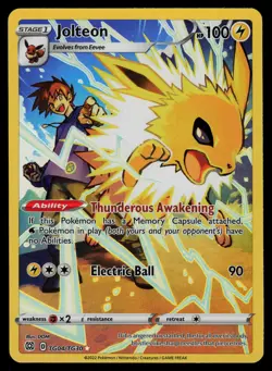 Jolteon TG04/TG30 - Pokemon Brilliant Stars Trainer Gallery - Holo Rare (NM) - Image 1