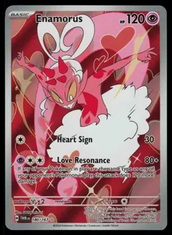 Enamorus 180/167 - Pokemon Twilight Masquerade - Illustration Rare (NM) - Image 1