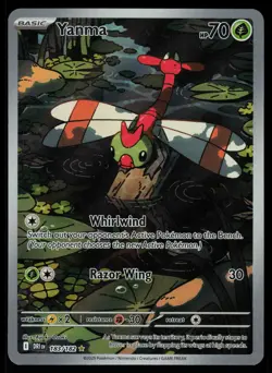 Yanma 183/182 - Pokemon Destined Rivals - Illustration Rare (NM) - Image 1