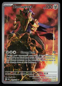 Zamazenta 201/182 - Pokemon Destined Rivals - Illustration Rare (MP) - Image 1