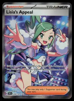 Lisia's Appeal 234/191 - Pokemon Surging Sparks - Ultra Rare (NM) - Image 1