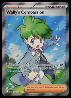 Wally's Compassion 176/132 - Pokemon Mega Evolution - Ultra Rare (NM) - Image 1