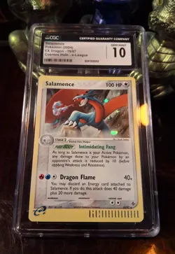 ✨2004 Pokemon Salamence EX e-League ✨ CGC 10 - Image 3