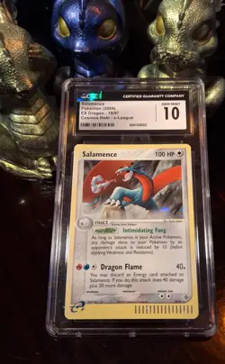 ✨2004 Pokemon Salamence EX e-League ✨ CGC 10 - Image 5