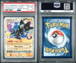 2021 Pokemon Luxray GL LV.X 109/111 Celebrations: Classic Collection Holo PSA 10 - Image 3