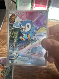 Pokemon First Partner Illustration Rare Turtwig Chimchar Piplup 30th Anniversary - Image 2
