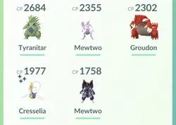 Pokemon Go Acc || Guaranteed Lucky Armor Mewtwo, Shiny Cresselia - Image 4