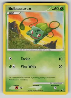 Bulbasaur 93/147 Common Supreme Victors Pokemon LP - Image 1