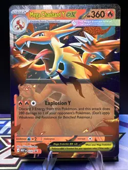 Pokemon TCG Mega Charizard Y Ex 030 Promo - Image 1