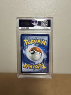 2021 Pokemon TCG Greninja Gold Star SWSH144 Celebrations Black Star Promo PSA 8 - Image 2