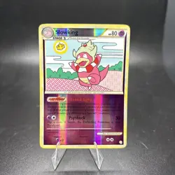 Pokemon TCG Slowking Heartgold & Soulsilver 12/123 Reverse Holo Holo Rare NM -c - Image 1