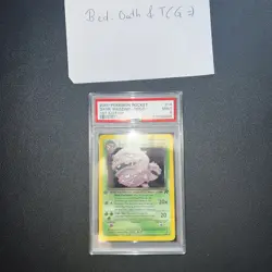 Pokemon 2000 Team Rocket Dark Weezing 14/82 1st Edition Holo PSA 9 - Image 1