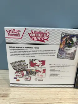 Pokemon Phantasmal Flames And White Flare Elite Trainer Box ETB Sealed (2-Boxes) - Image 4