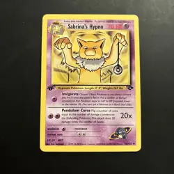 Sabrina's Hypno 2000 Pokemon Gym Challenge 1st Edition #56/132 * Light Play - Image 1