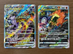 Charizard Mewtwo VSTAR SAR 212 221/172 S12a VSTAR Universe Japanese Pokemon 701 - Image 1